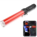 Safety Traffic 3-Mode Control Red LED Baton with Flashlight, Length: 29.5cm(Red)