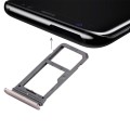 For Galaxy S8 SIM Card Tray + Micro SD Tray (Gold)