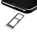 For Galaxy S8 SIM Card Tray + Micro SD Tray (Silver)