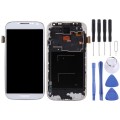 LCD Display (TFT) + Touch Panel with Frame for Galaxy S IV / i9500 / i9505(White)