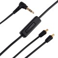 ZS0030 Call Version 3.5mm to A2DC Headphone Audio Cable for Audio-technica ATH-LS50/70/200/300/400/5