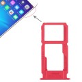 For OPPO R11 SIM Card Tray + SIM Card Tray / Micro SD Card Tray (Red)