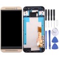 TFT LCD Screen for HTC One M9 Digitizer Full Assembly with Frame(Gold on Gold)