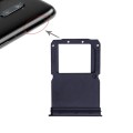 For OnePlus 6T 2 x SIM Card Tray (Jet Black)