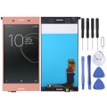 OEM LCD Screen for Sony Xperia XZ Premium with Digitizer Full Assembly(Pink)