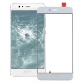 For Huawei P10 Plus Front Screen Outer Glass Lens, Support Fingerprint Identification (White)