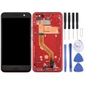 Original LCD Screen for HTC U11 Digitizer Full Assembly with Frame (Red)