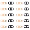 For Galaxy C8 / C710 10pcs Back Camera Lens Cover with Sticker (Black)
