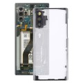 For Samsung Galaxy Note 10 N970 N9700 Transparent Battery Back Cover with Camera Lens Cover (Transpa