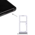 For Galaxy Note 8 2 SIM Card Tray / Micro SD Card Tray (Black)