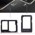 For Galaxy A5108 / A7108 2 SIM Card Tray + Micro SD Card Tray (Gold)