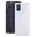 For Galaxy A51 Original Battery Back Cover (White)