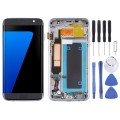 OLED LCD Screen for Samsung Galaxy S7 Edge / SM-G935F Digitizer Full Assembly with Frame (Black)