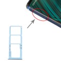 For Samsung Galaxy A51 / A515 SIM Card Tray + SIM Card Tray + Micro SD Card Tray (Blue)