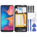 TFT LCD Screen for Samsung Galaxy A20e Digitizer Full Assembly with Frame (Black)