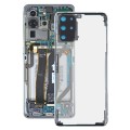 For Samsung Galaxy S20+ SM-G985 SM-G985F SM-G985F/DS Glass Transparent Battery Back Cover (Transpare