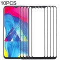 For Samsung Galaxy M10 10pcs Front Screen Outer Glass Lens (Black)