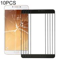 For Samsung Galaxy C9 Pro / C900 10pcs Front Screen Outer Glass Lens (Black)