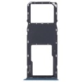 For Samsung Galaxy A03s SM-A037U Original SIM Card Tray + Micro SD card tray (Blue)