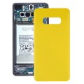 For Galaxy S10e SM-G970F/DS, SM-G970U, SM-G970W Battery Back Cover (Yellow)