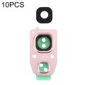 For Galaxy A7 (2017) / A720 10pcs Camera Lens Covers (Pink)