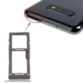 For Samsung Galaxy S10+ / S10 / S10e SIM Card Tray + Micro SD Card Tray (White)