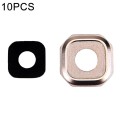 For Galaxy A5 (2016) / A510 10pcs Camera Lens Covers (Gold)