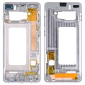 For Samsung Galaxy S10+ Middle Frame Bezel Plate with Side Keys (Silver)