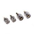 4 PCS / Set A13 Adapter Kit PL259 / SO239 to SMA Male / Female Type RF Connector
