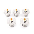 5 PCS UHF SO239 Female Flange Panel Chassis Cover Mount Adapter