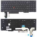 US Version Keyboard for Lenovo Thinkpad E580 E585 E590 E595 T590 P53S L580 L590 P52 P72 P53 P73 (Bla