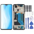 Original AMOLED Material LCD Screen and Digitizer Full Assembly with Frame for Vivo S7 V2020A