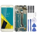 OEM LCD Screen for Vodafone Smart Ultra 6 VF-995N VF995N  Digitizer Assembly with Frame White