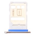 SIM Card Tray + NM Card Tray for Huawei Enjoy 20 Plus 5G (Silver)
