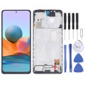Original OLED LCD Screen and Digitizer Full Assembly With Frame for Xiaomi Redmi Note 10 Pro 4G / Re