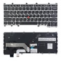 US Version Keyboard With Back Light for Lenovo Thinkpad Yoga 260 / Yoga 370 / X380(Silver)