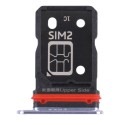For Vivo S9 V2072A SIM Card Tray + SIM Card Tray (Silver)