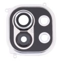 Back Camera Lens Frame for Xiaomi Mi 11 M2011K2C, M2011K2G (Silver)