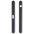 1 Pair Upper and Lower Part Sidebar For Sony Xperia XZ1(Black)