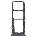 For vivo Y11s V2028 SIM Card Tray + SIM Card Tray + Micro SD Card Tray (Blue)