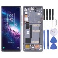 Original LCD Screen for TCL 20 Pro 5G T810H Digitizer Full Assembly with Frame (Black)