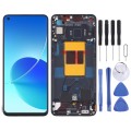 Original LCD Screen For OPPO Reno6 5G PEQM00 CPH2251 Digitizer Full Assembly with Frame (Black)