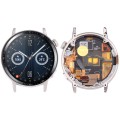 Original LCD Screen and Digitizer Full Assembly With Frame for Huawei Watch GT 3 42mm MIL-B19 (Silve
