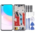 Original LCD Screen for Huawei Nova 8i Digitizer Full Assembly with Frame(Purple)