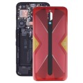 Battery Glass Back Cover for ZTE Nubia Red Magic 5G NX659J(Red)