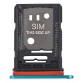 For TCL 10 Pro Original SIM Card Tray + SIM / Micro SD Card Tray(Green)
