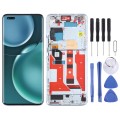 Original LCD Screen For Honor Magic4 Pro Digitizer Full Assembly with Frame(Blue)