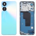 For OPPO A58 5G Original Battery Back Cover with Middle Frame(Blue)
