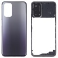 For OPPO A93 5G Battery Back Cover with Middle Frame(Black)