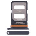 For Xiaomi Redmi Note 12T Pro SIM Card Tray + SIM Card Tray (Black)